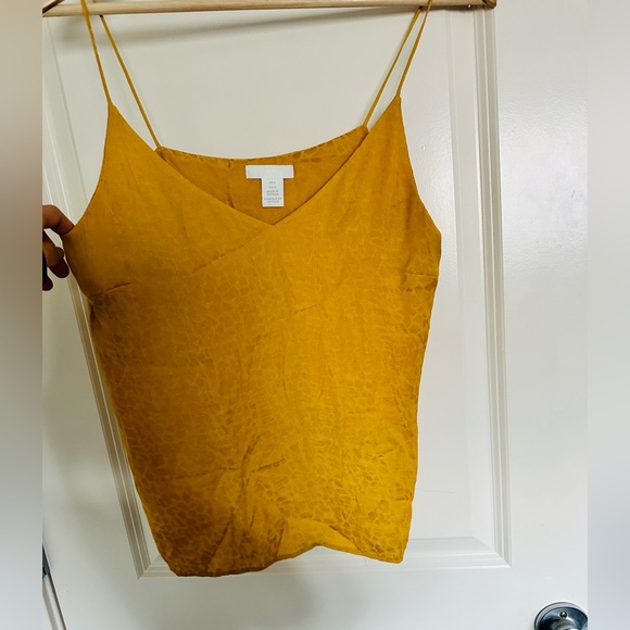 Satin camisole . Pack of 3 in Yellow, Beige/cream & Brown color - Picture 3 of 10